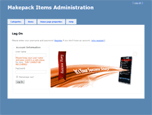Tablet Screenshot of icons.makepack.com